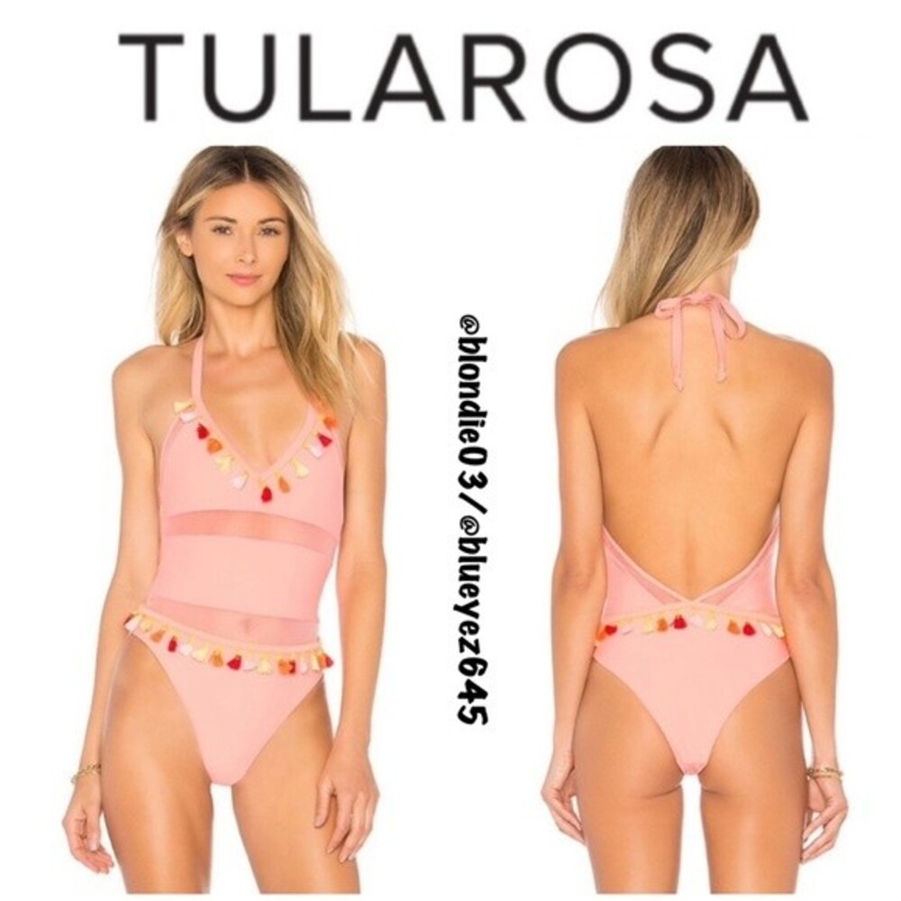 Tularosa “Frida” one piece bathing suit in terracotta L